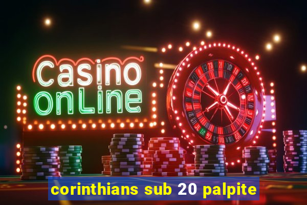 corinthians sub 20 palpite